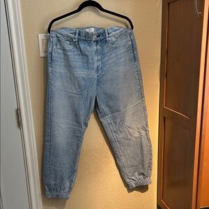 Rag & Bone Sky Blue Denim sweatpants. Super soft. New. Xl